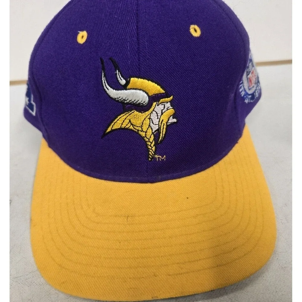 Vintage Minnesota Vikings Starter The Natural Wool Cap Hat  NFL